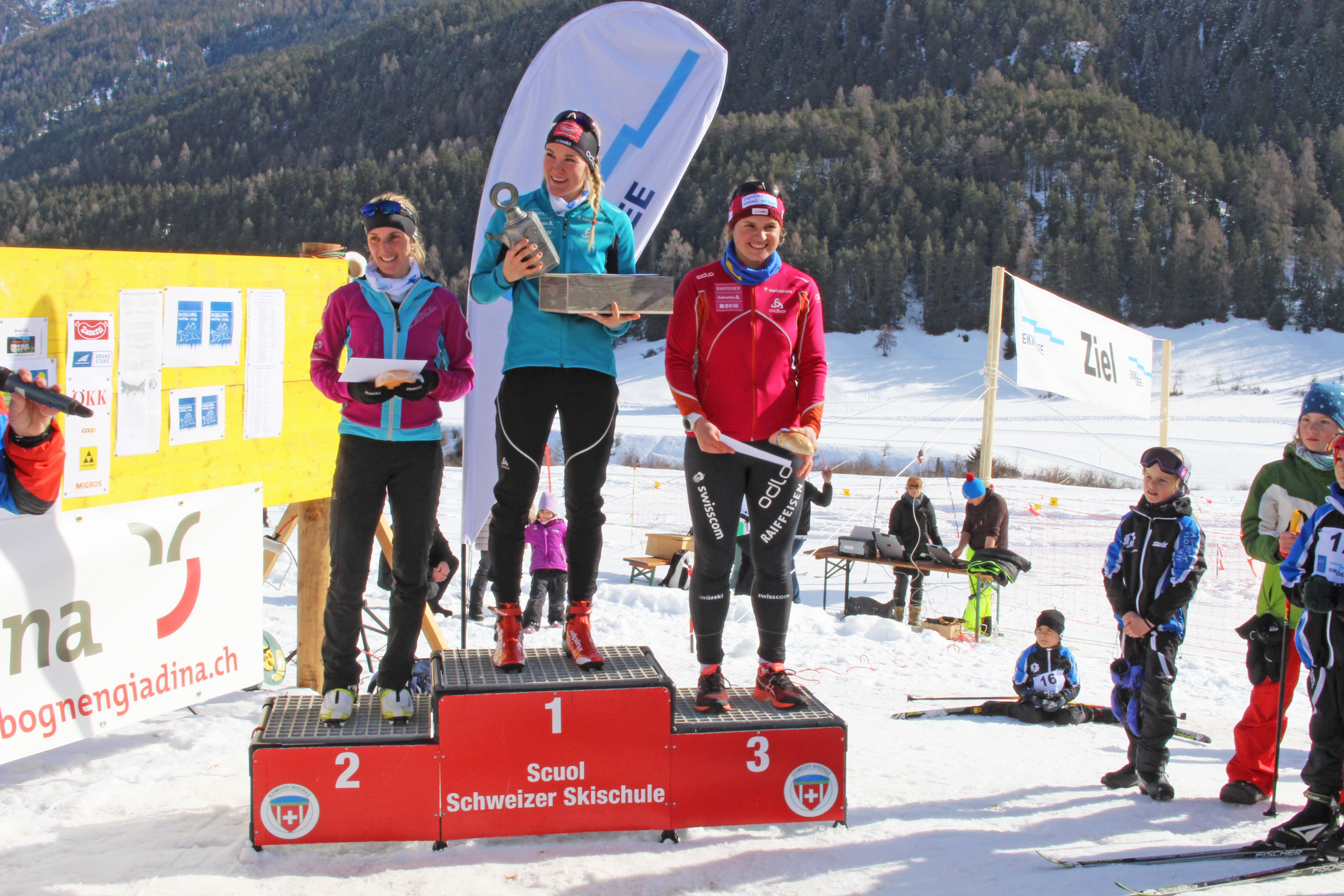 Siegereherung Passlung Martina Scuol Passlung Martina Scuol