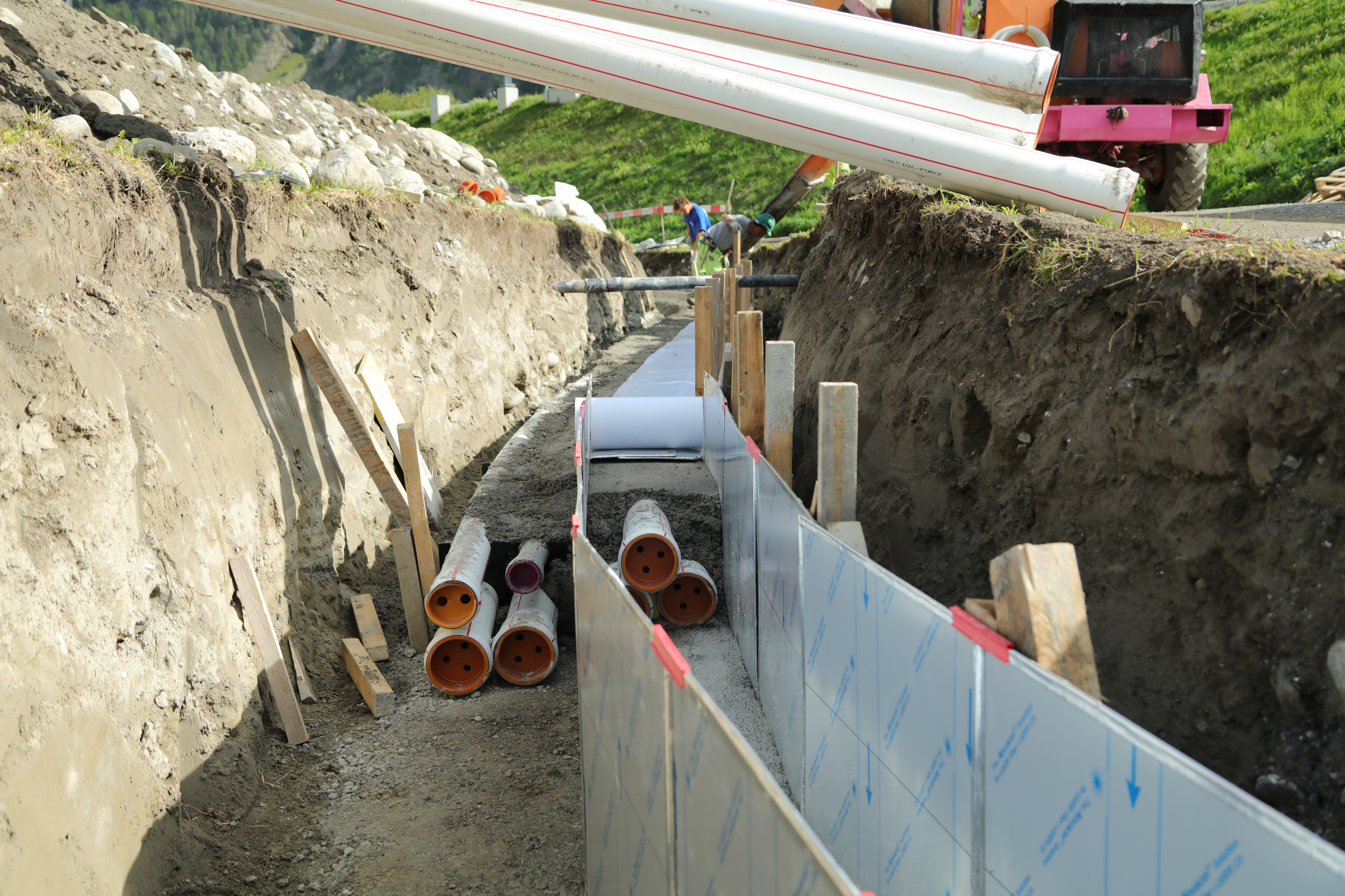 Verkabelung Talleitung