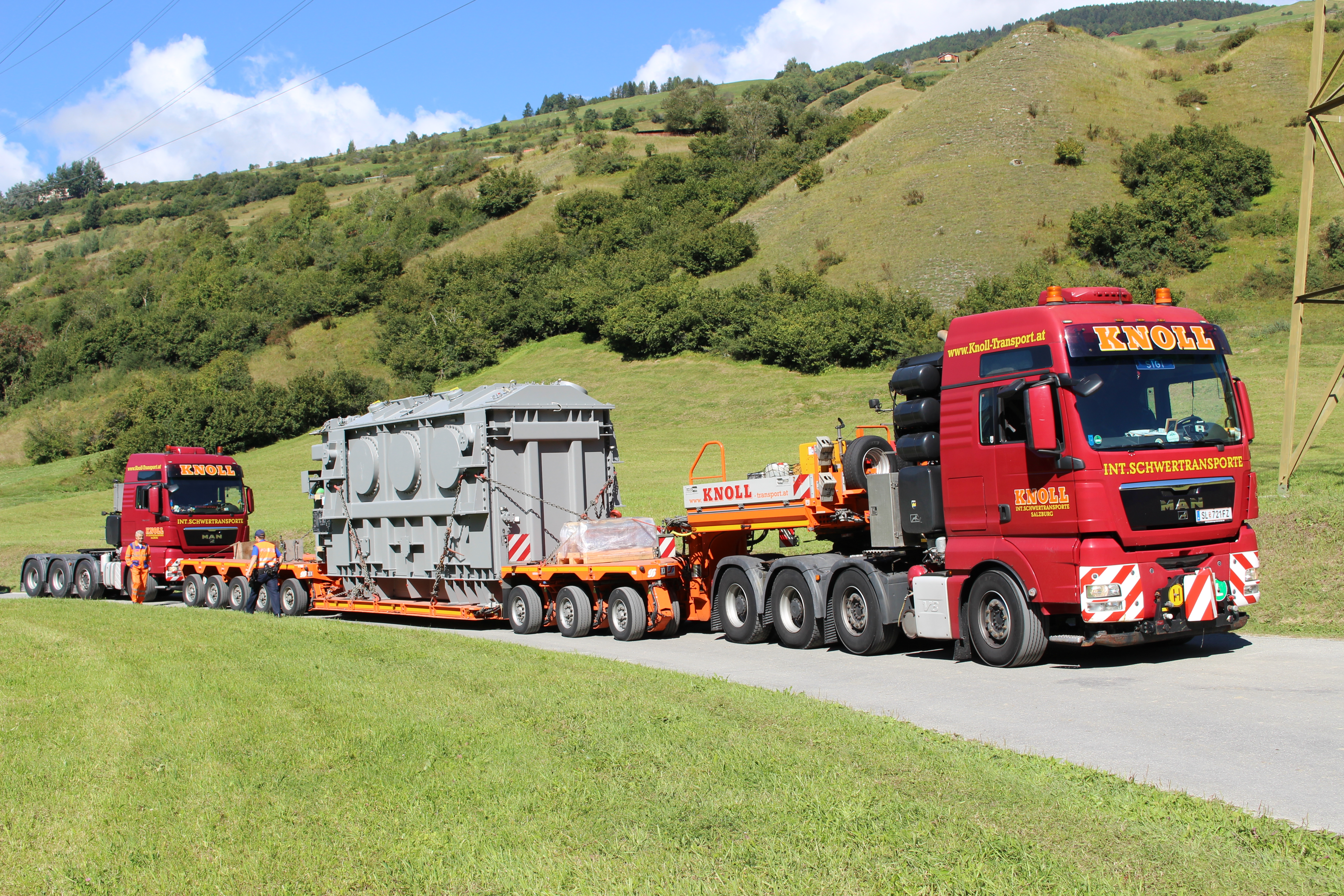 Lieferung Netzkuppeltransformator