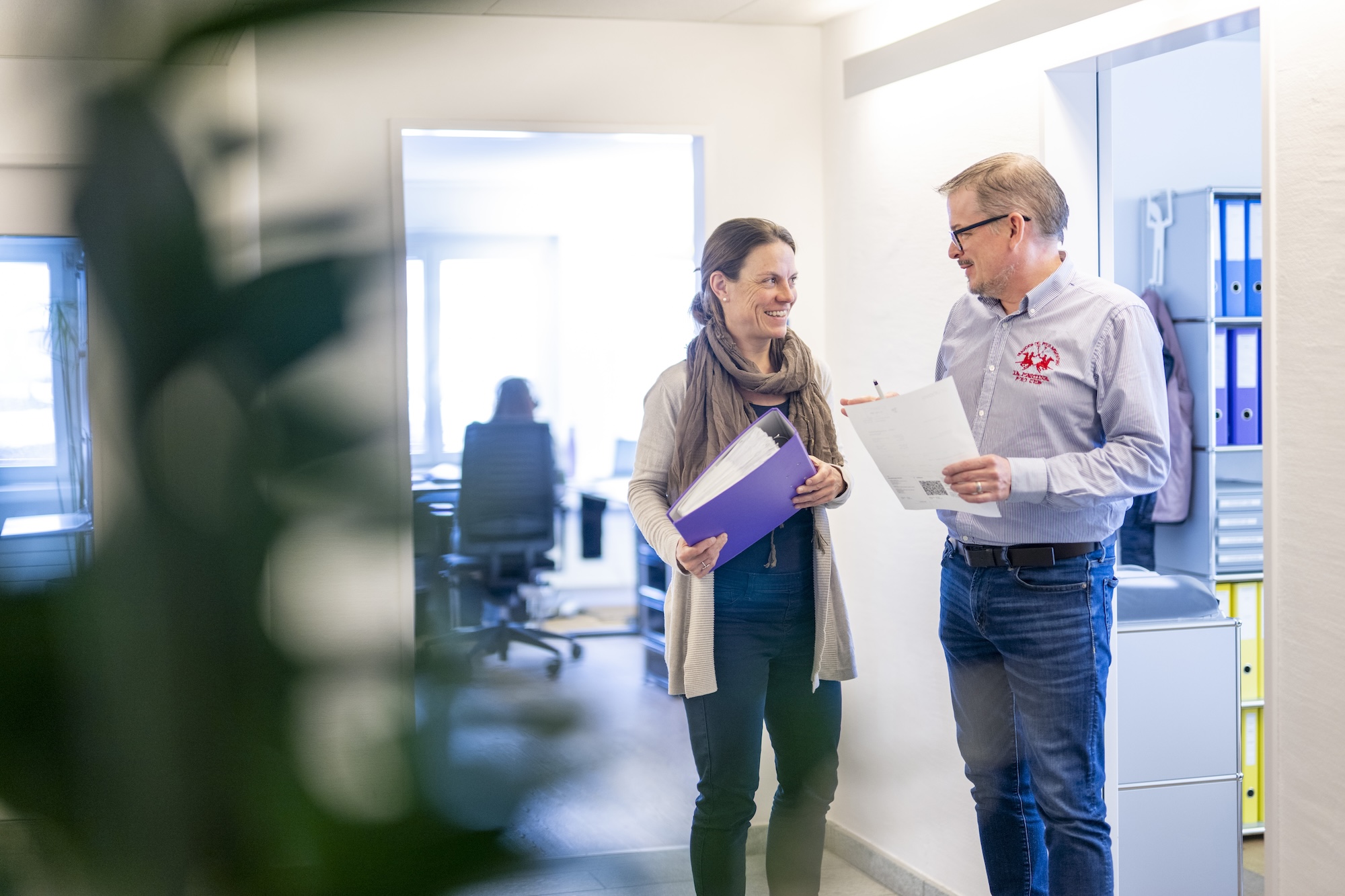 Muriel Hüberli und François Pedroni