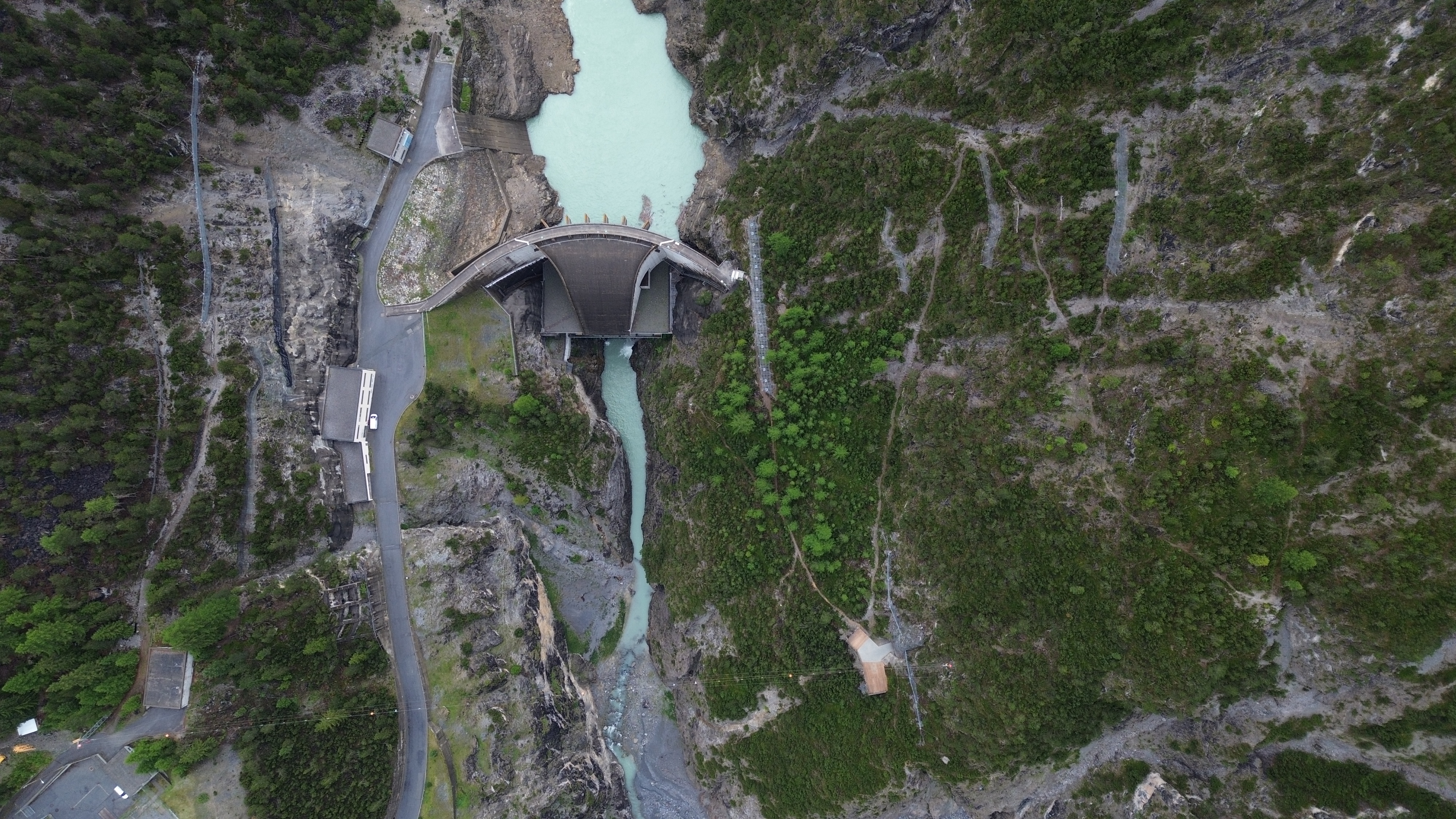 EKW Kraftwerk Ova Spin - Vogelperspektive