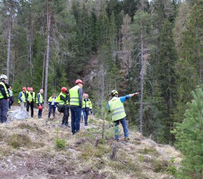 Projektabschluss Verkaberlung Talleitung