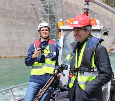 Mario Cavigelli auf dem Weg zur Plattform