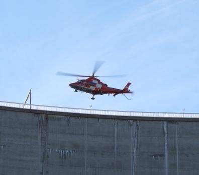 Notfallübung Tunnel Munt La Schera