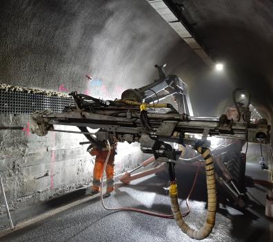Sanierung Tunnel Munt La Schera 2022