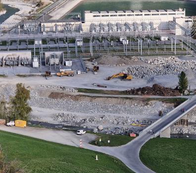 Sanierung Ufersicherung Inn Pradella