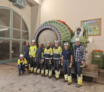 ROKS_Ausbau Kugelschieber Kraftwerke Ova Spin