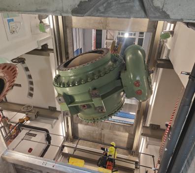 ROKS_Ausbau Kugelschieber Kraftwerke Ova Spin