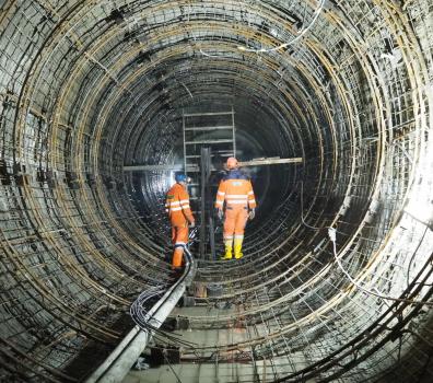 Sofortmassnahmen Stollen Punt dal Gall - Ova Spin